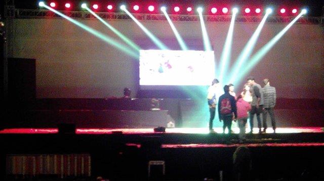 top stage and light setup amritsar